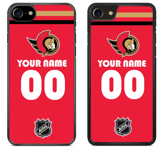 Custom Personalized Ottawa Senators NHL iPhone SE 2020 | iPhone SE 2022 Case