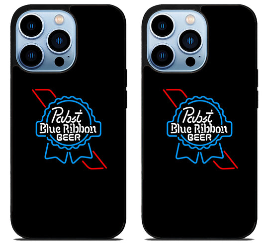 Pabst Blue Ribbon Logo iPhone 15 Pro | iPhone 15 Pro Max Case