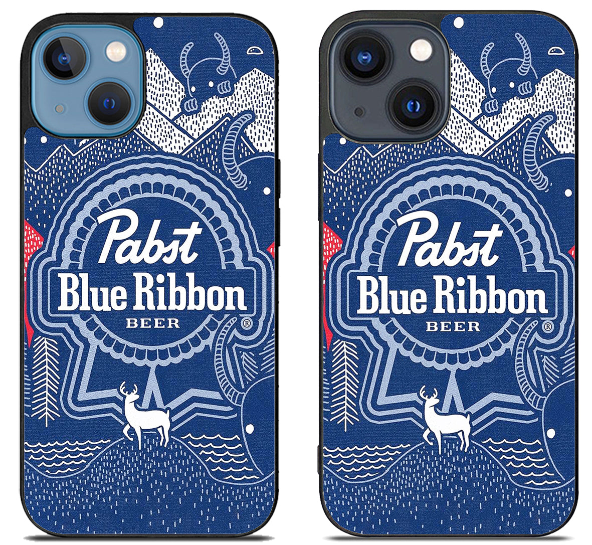 Pabst Blue Ribbon Wallpaper iPhone 15 | iPhone 15 Plus Case