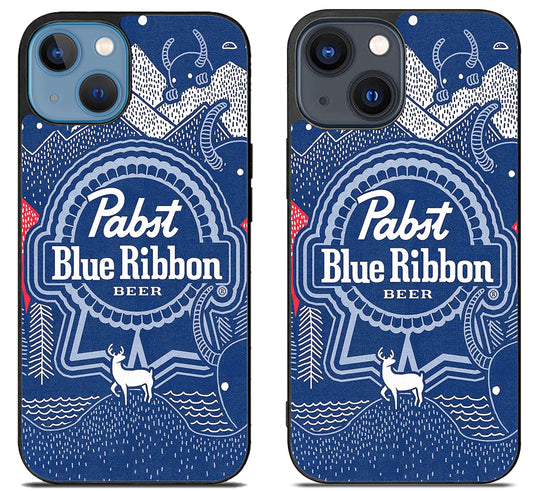 Pabst Blue Ribbon Wallpaper iPhone 15 | iPhone 15 Plus Case