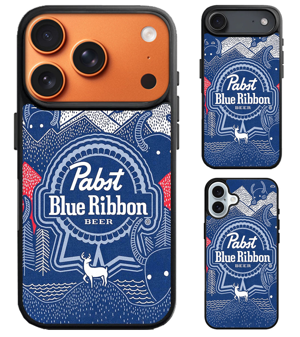 Pabst Blue Ribbon Wallpaper iPhone Air | iPhone 17 | 17 Pro | 17 Pro Max Case