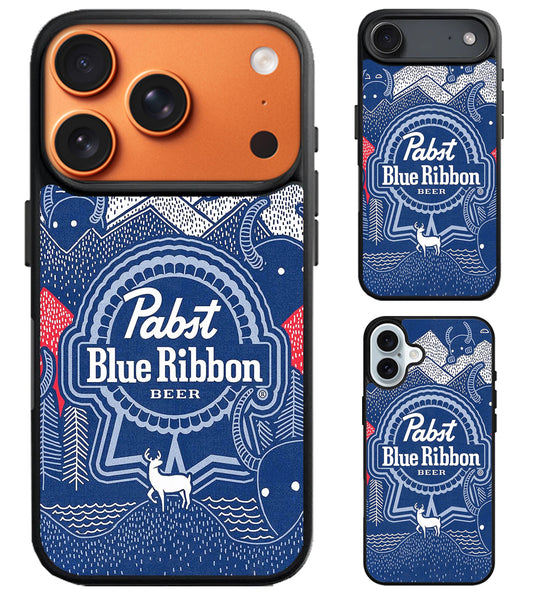 Pabst Blue Ribbon Wallpaper iPhone Air | iPhone 17 | 17 Pro | 17 Pro Max Case