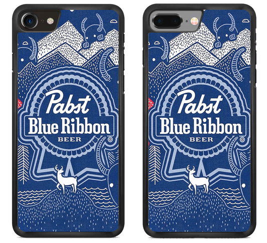 Pabst Blue Ribbon Wallpaper iPhone 8 | 8 Plus Case