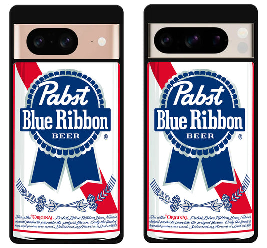 Pabst Blue Ribbon White Google Pixel 8 | 8 Pro Case