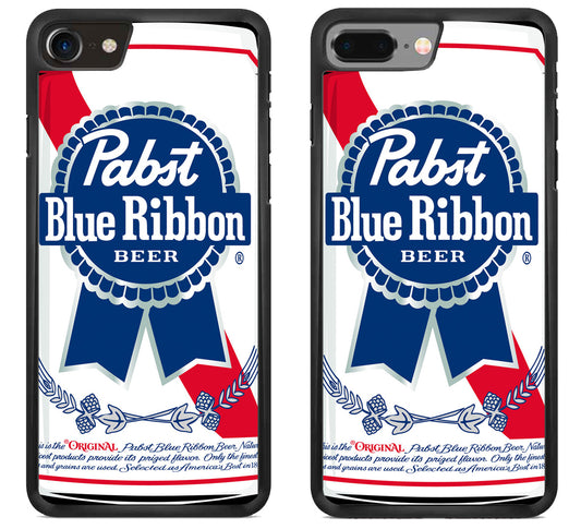 Pabst Blue Ribbon White iPhone 8 | 8 Plus Case