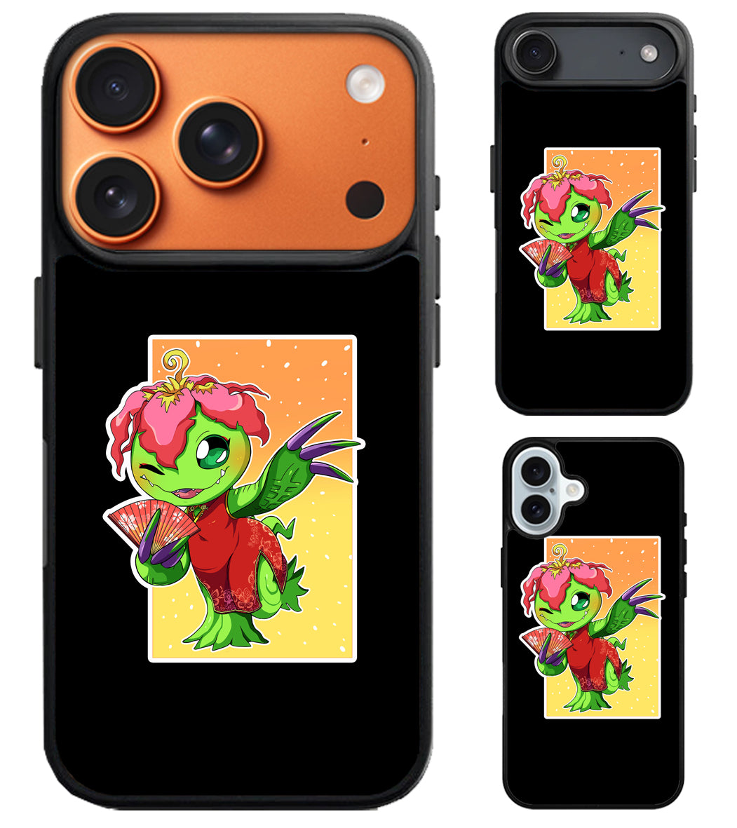 Palmon Digimon Cover iPhone Air | iPhone 17 | 17 Pro | 17 Pro Max Case