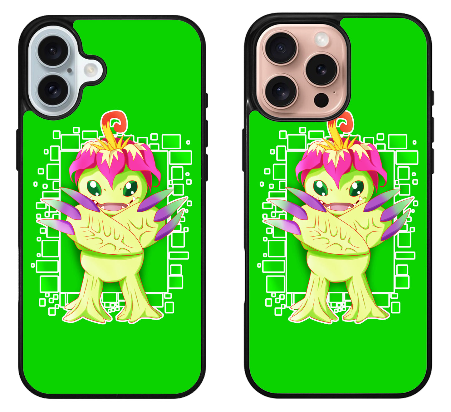 Palmon Digimon Green iPhone 16 | 16 Plus | 16 Pro | 16 Pro Max Case