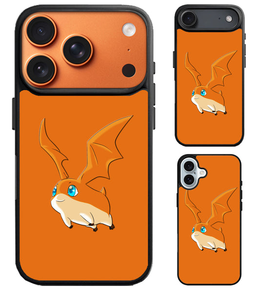 Patamon Digimon Stylish iPhone Air | iPhone 17 | 17 Pro | 17 Pro Max Case