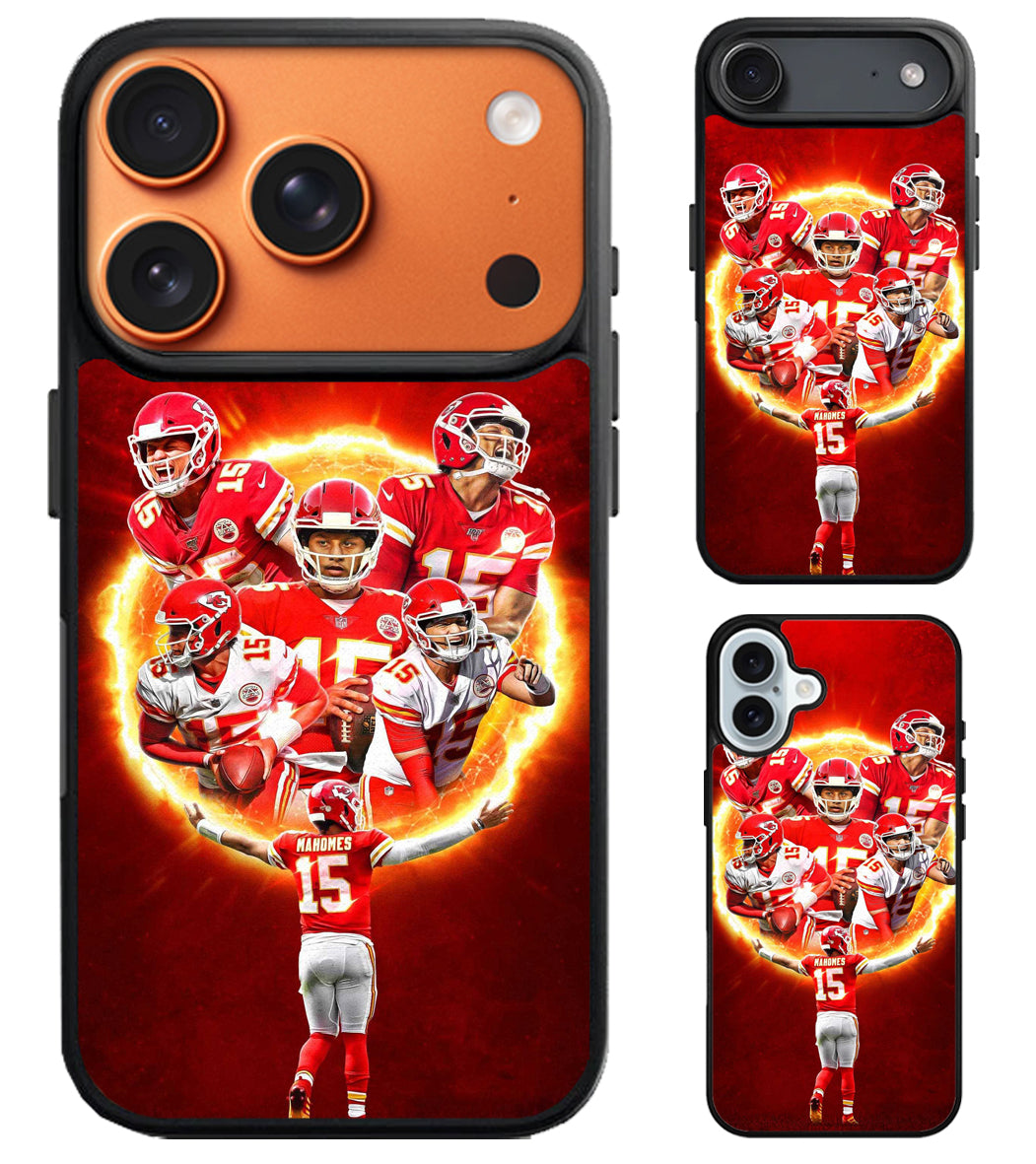 Patrick Mahomes Kansas City Chiefs iPhone Air | iPhone 17 | 17 Pro | 17 Pro Max Case