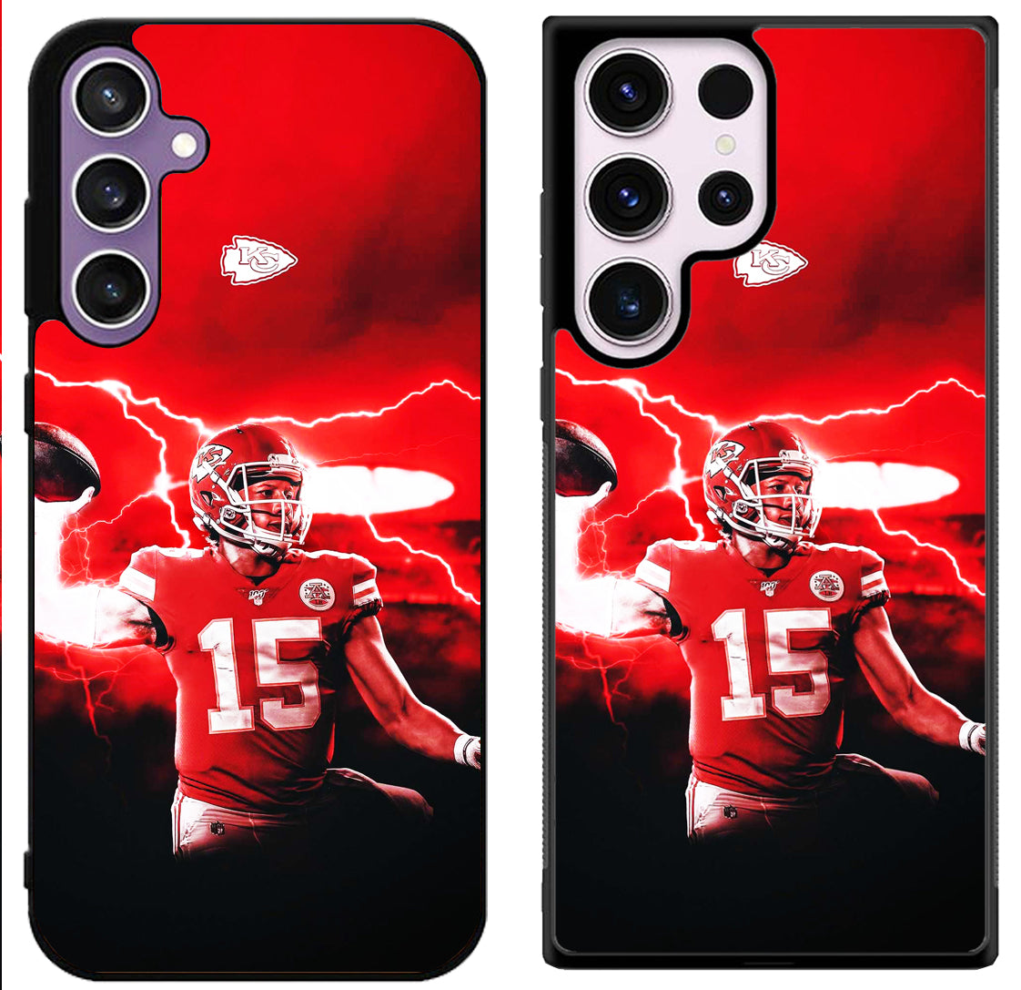 Patrick Mahomes Kansas City Chiefs Artwork Samsung Galaxy S24 S24 patrick-mahomes-kansas-city-chiefs-artwork-samsung-galaxy-s24-s24