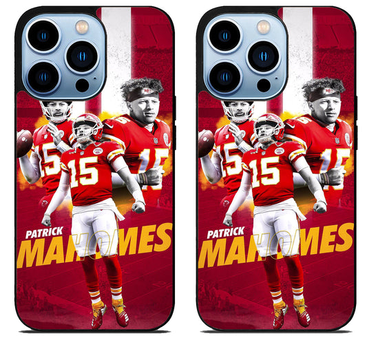 Patrick Mahomes Kc Chiefs Collage iPhone 15 Pro | iPhone 15 Pro Max Case