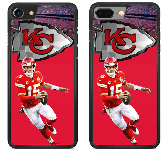 Patrick Mahomes Kansas City Chiefs Style iPhone 8 | 8 Plus Case