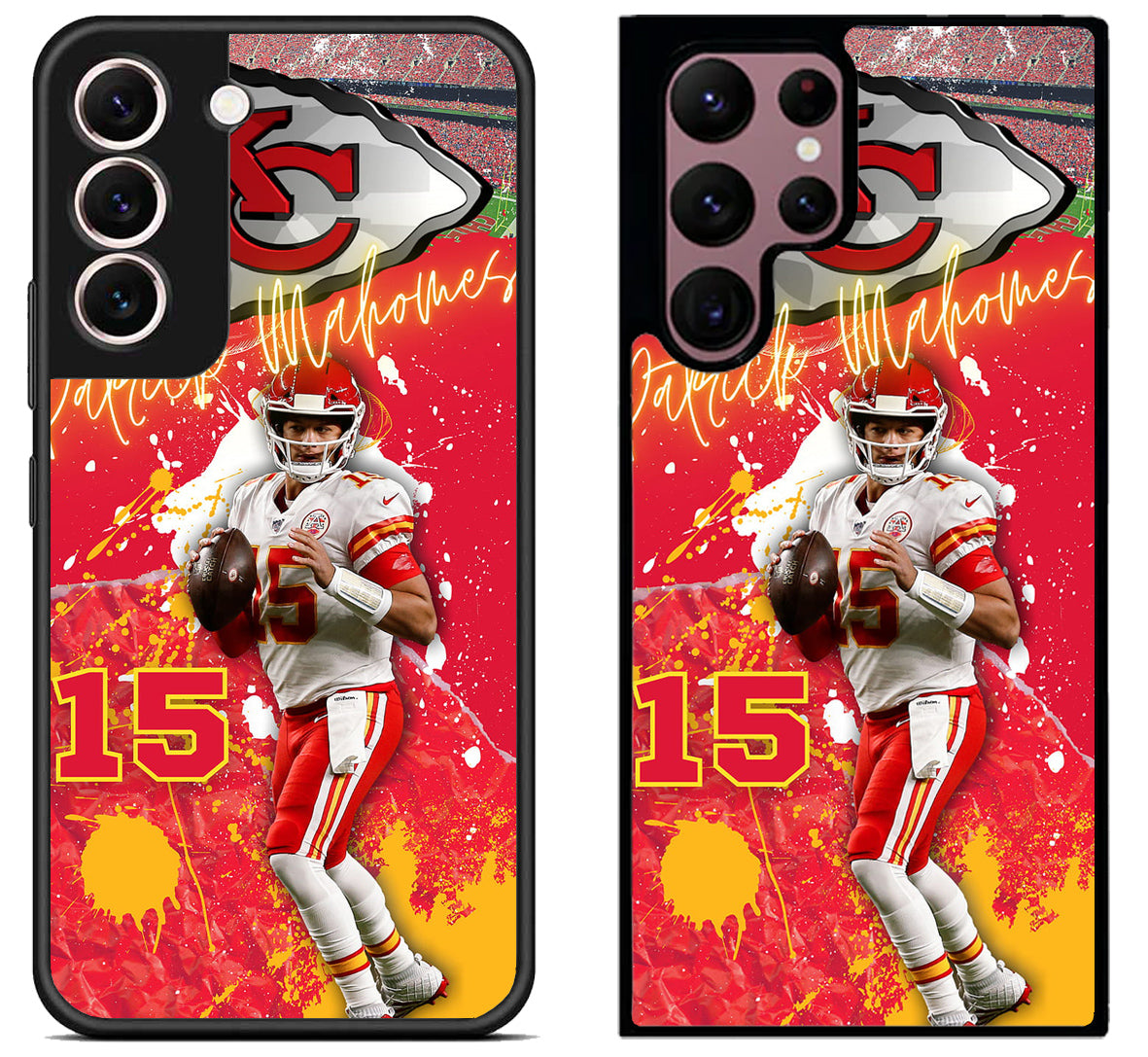 Patrick Mahomes Kc Chiefs Wallpaper Samsung Galaxy S22 | S22+ | S22 Ultra Case