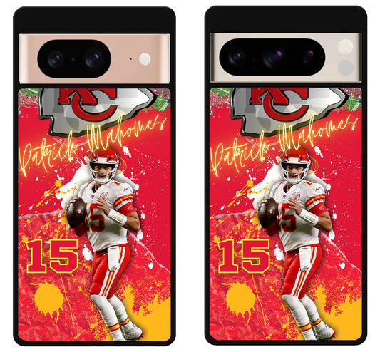 Patrick Mahomes Kc Chiefs Wallpaper Google Pixel 8 | 8 Pro Case