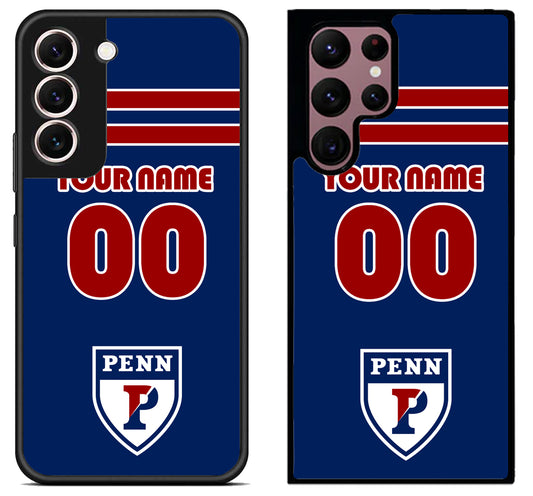 Custom Personalized Penn Quakers Samsung Galaxy S22 | S22+ | S22 Ultra Case