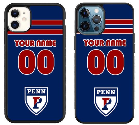 Custom Personalized Penn Quakers iPhone 11 | 11 Pro | 11 Pro Max Case