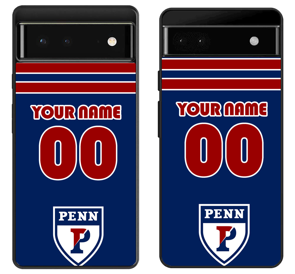 Custom Personalized Penn Quakers Google Pixel 6 | 6A | 6 Pro Case