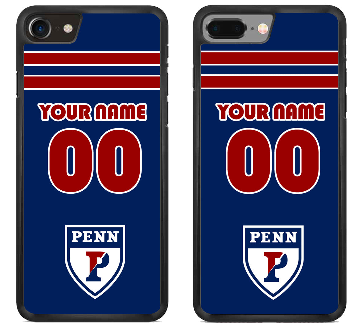 Custom Personalized Penn Quakers iPhone 8 | 8 Plus Case