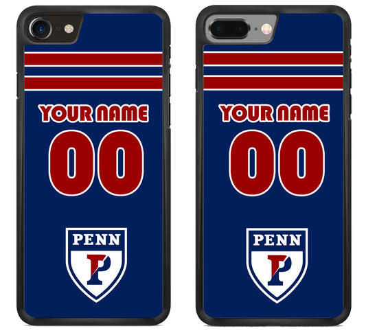 Custom Personalized Penn Quakers iPhone 8 | 8 Plus Case
