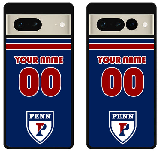 Custom Personalized Penn Quakers Google Pixel 7 | 7 Pro Case