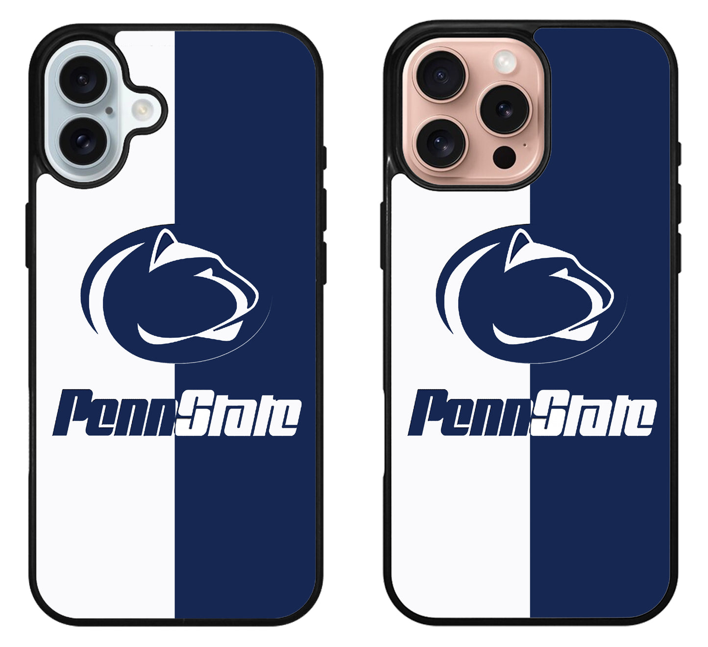 Penn State Nittany Lions Stripe iPhone 16 | 16 Plus | 16 Pro | 16 Pro Max Case