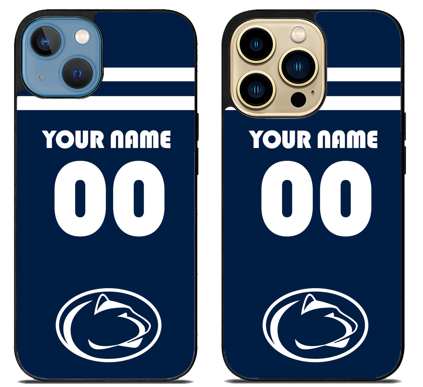 Custom Personalized Penn State Nittany Lions iPhone 14 | 14 Plus | 14 Pro | 14 Pro Max Case