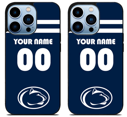 Custom Personalized Penn State Nittany Lions iPhone 15 Pro | iPhone 15 Pro Max Case
