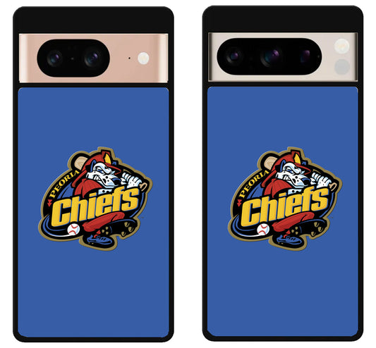 Peoria Chiefs Logo Google Pixel 8 | 8 Pro Case