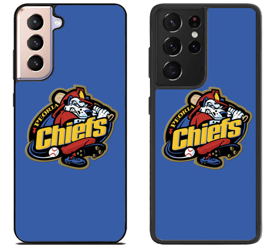 Peoria Chiefs Logo Samsung Galaxy S21 | S21 FE | S21+ | S21 Ultra Case