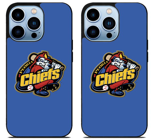 Peoria Chiefs Logo iPhone 15 Pro | iPhone 15 Pro Max Case