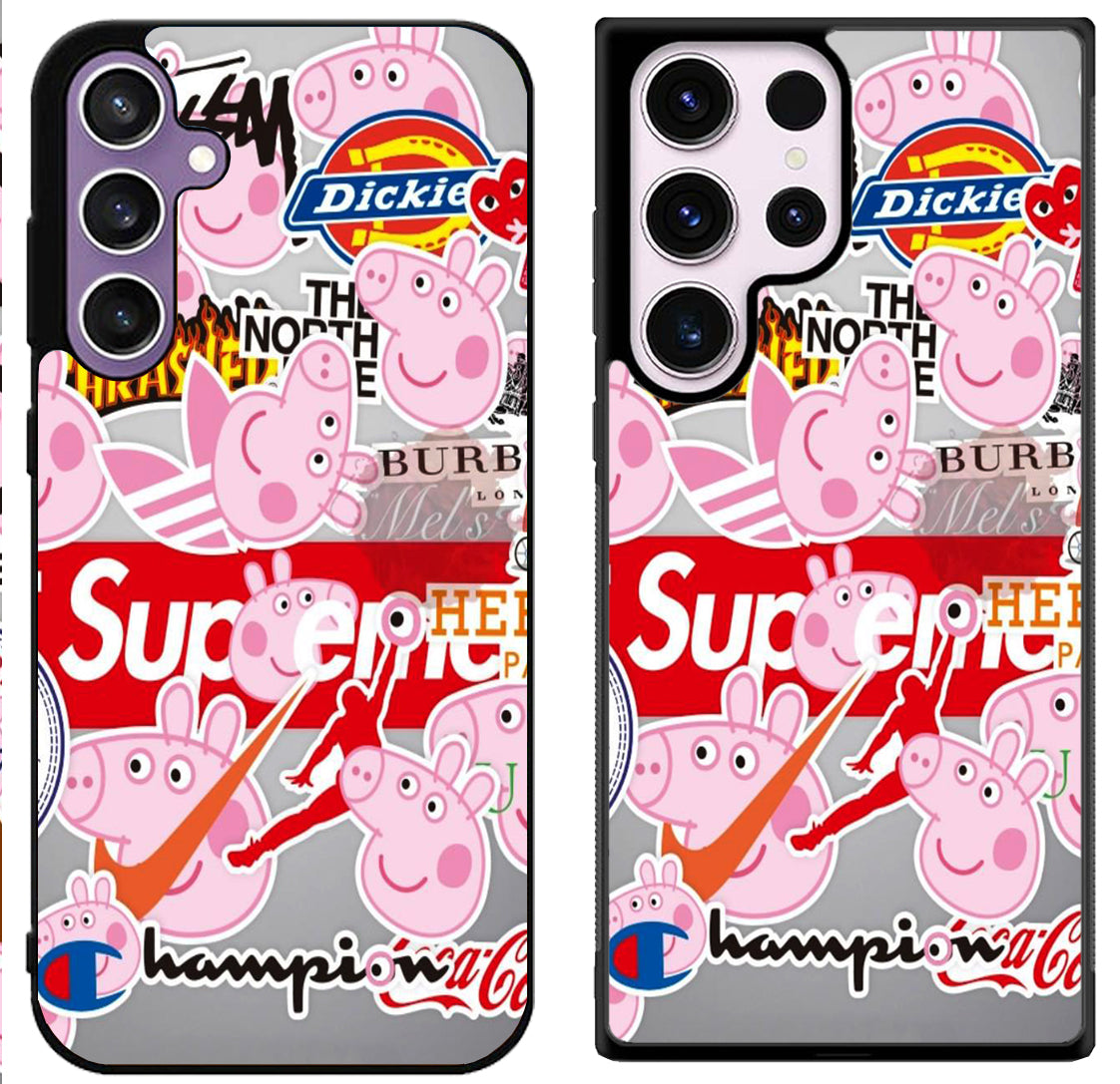 Peppa Pig Hypebeast Samsung Galaxy S24 | S24+ | S24 Ultra Case