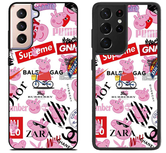Peppa Pig Hypebeast Samsung Galaxy S21 | S21 FE | S21+ | S21 Ultra Case