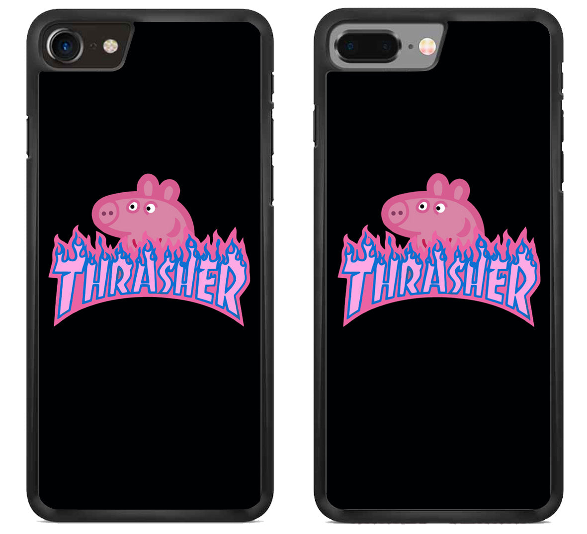 Peppa Pig Thrasher Black iPhone 8 | 8 Plus Case