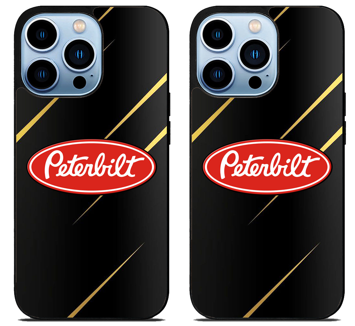 Peterbilt Black Metallic iPhone 15 Pro | iPhone 15 Pro Max Case