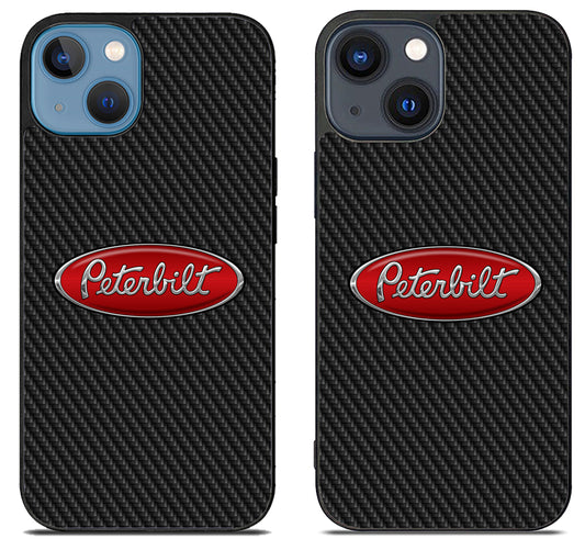 Peterbilt Logo Carbon iPhone 15 | iPhone 15 Plus Case