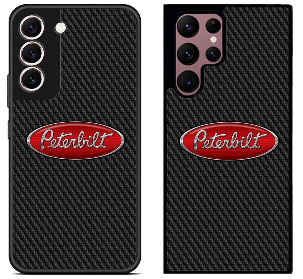 Peterbilt Logo Carbon Samsung Galaxy S22 | S22+ | S22 Ultra Case