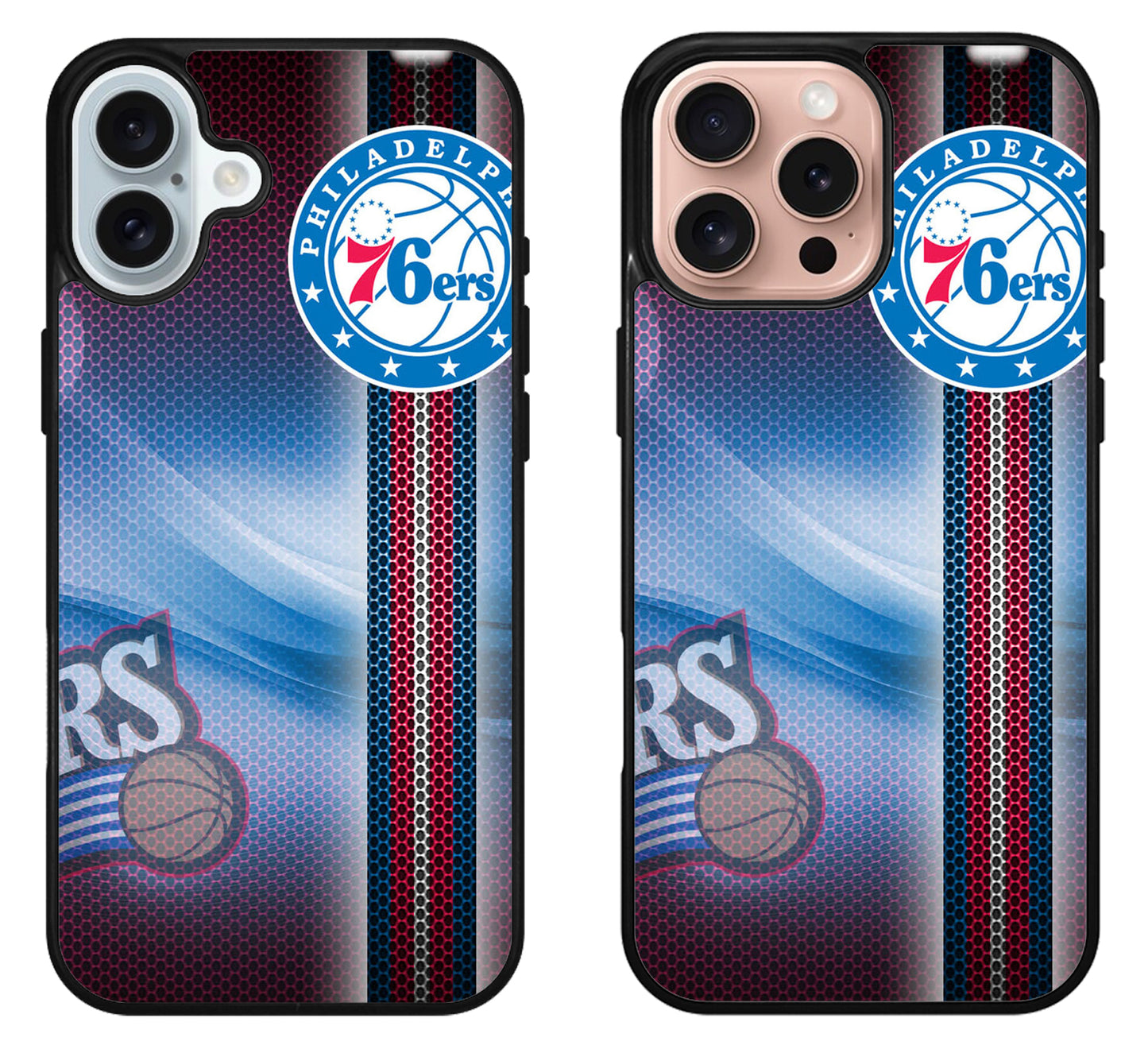 Philadelphia 76ers Background iPhone 16 | 16 Plus | 16 Pro | 16 Pro Max Case