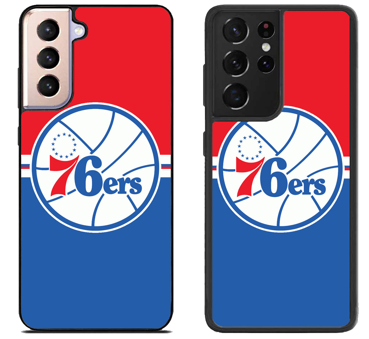 Philadelphia 76ers Cool Samsung Galaxy S21 | S21 FE | S21+ | S21 Ultra Case