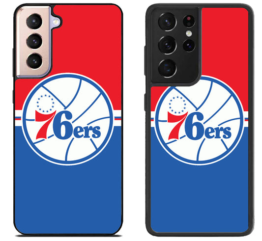 Philadelphia 76ers Cool Samsung Galaxy S21 | S21 FE | S21+ | S21 Ultra Case