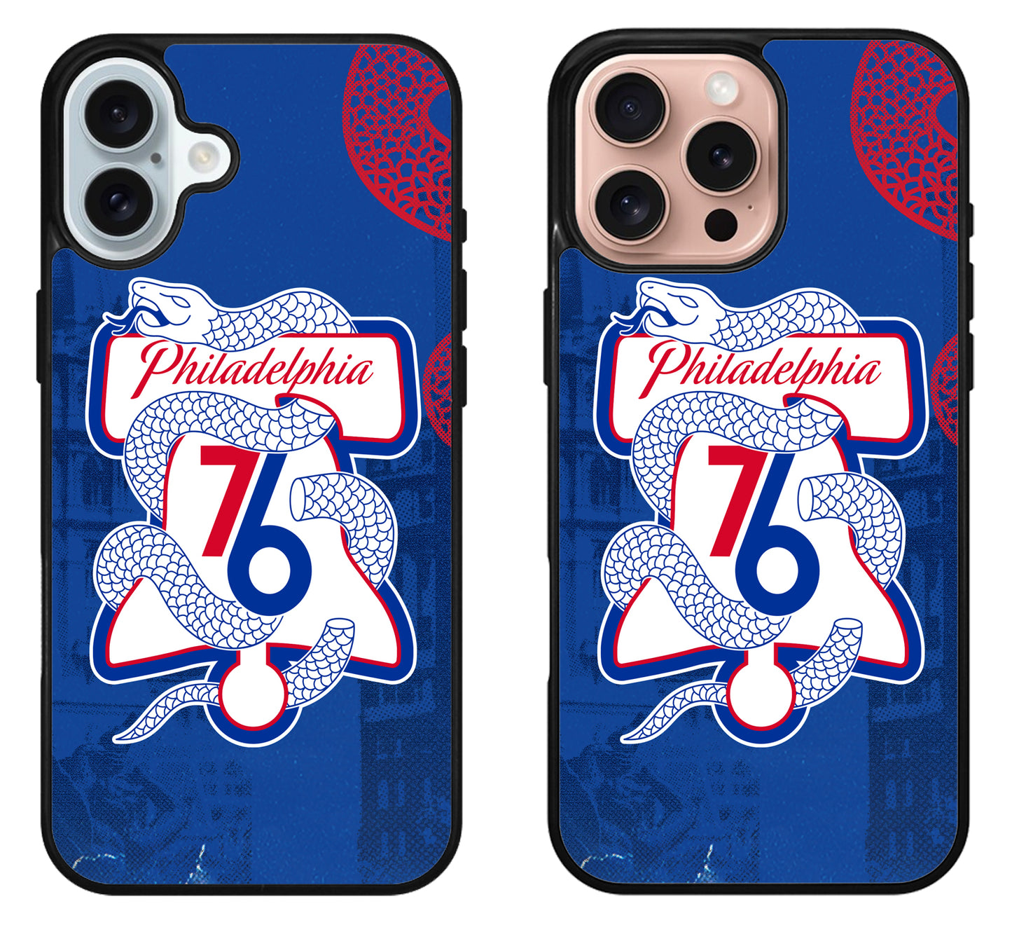 Philadelphia 76ers Logo iPhone 16 | 16 Plus | 16 Pro | 16 Pro Max Case