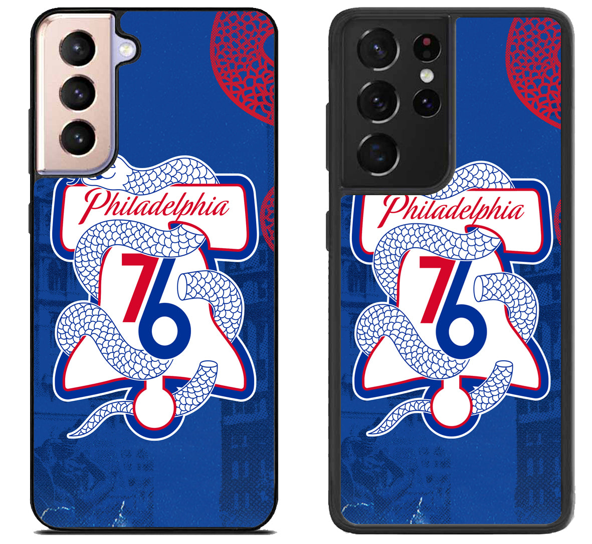 Philadelphia 76ers Logo Samsung Galaxy S21 | S21 FE | S21+ | S21 Ultra Case