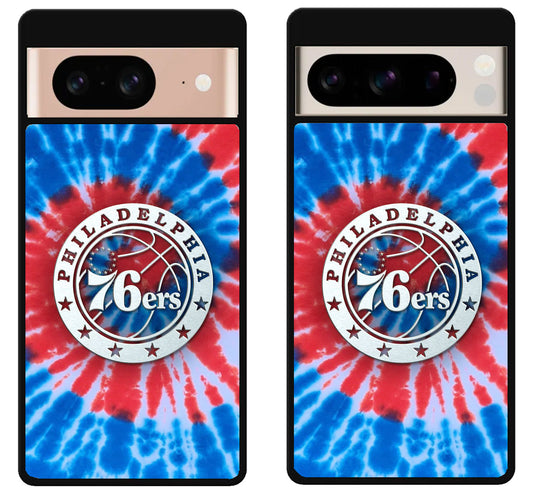 Philadelphia 76ers Tye Die Google Pixel 8 | 8 Pro Case