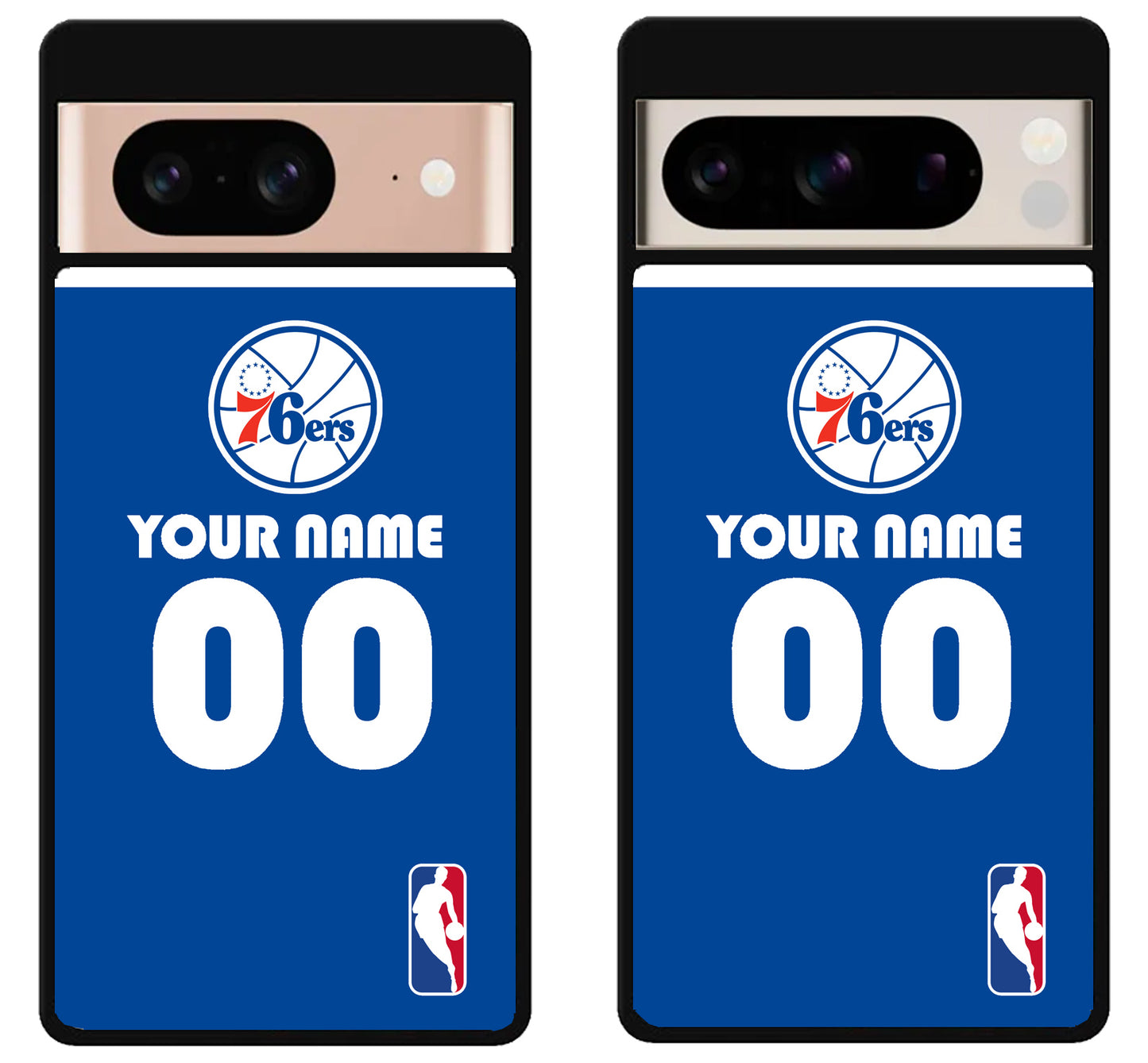 Custom Personalized Philadelphia 76ers NBA Google Pixel 8 | 8 Pro Case