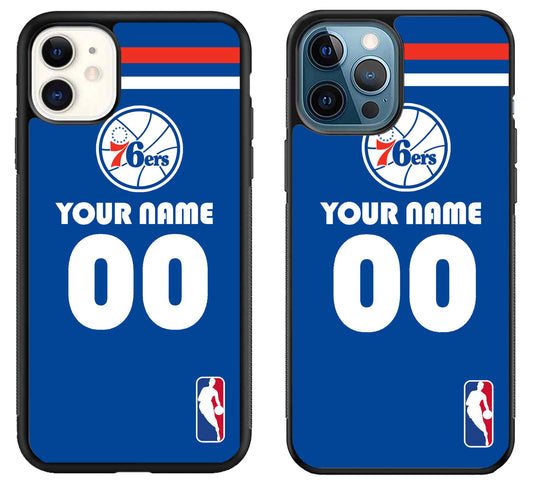 Custom Personalized Philadelphia 76ers NBA iPhone 11 | 11 Pro | 11 Pro Max Case