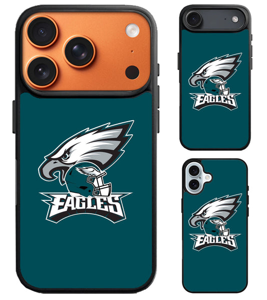 Philadelphia Eagles Football iPhone Air | iPhone 17 | 17 Pro | 17 Pro Max Case