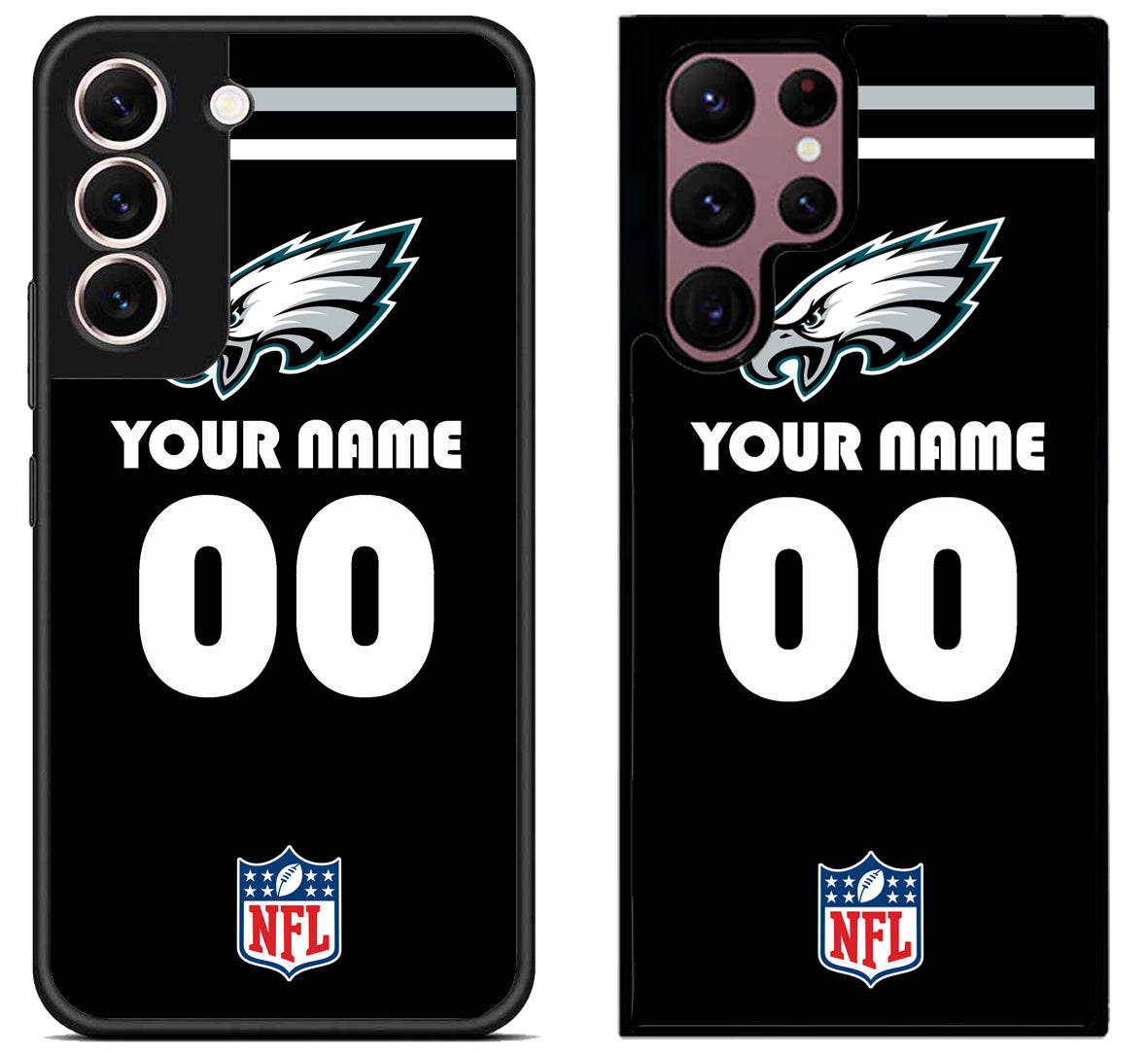 Custom Personalized Philadelphia Eagles NFL Samsung Galaxy S22 | S22+ | S22 Ultra Case