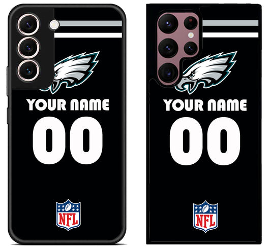 Custom Personalized Philadelphia Eagles NFL Samsung Galaxy S22 | S22+ | S22 Ultra Case