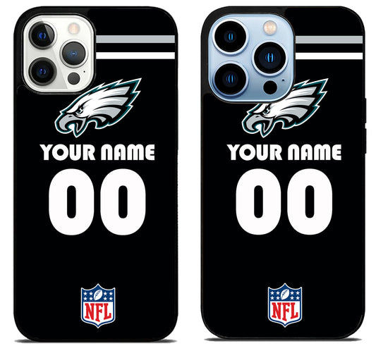 Custom Personalized Philadelphia Eagles NFL iPhone 15 Pro | iPhone 15 Pro Max Case