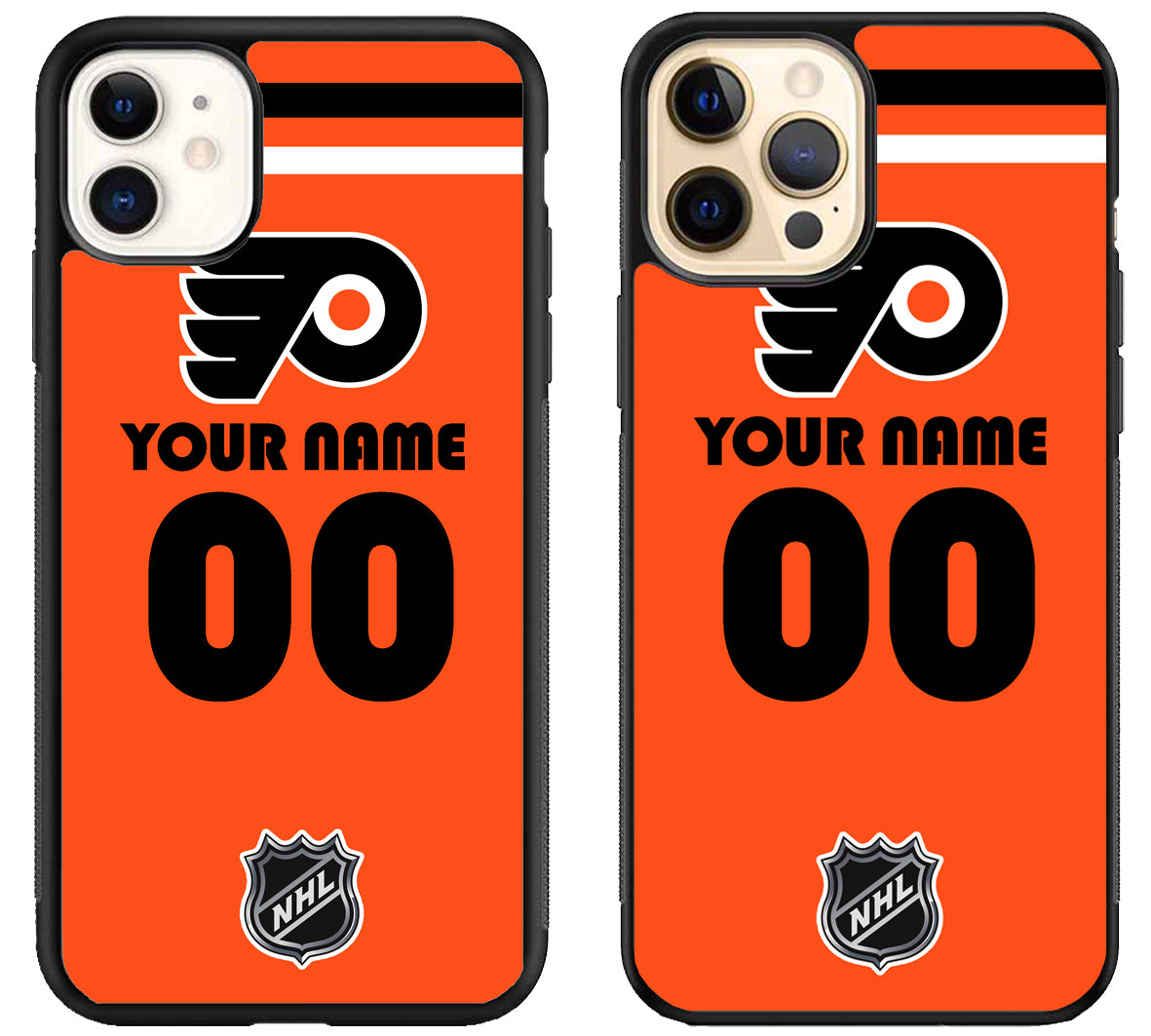 Custom Personalized Philadelphia Flyers NHL iPhone 12 | 12 Mini | 12 Pro | 12 Pro Max Case