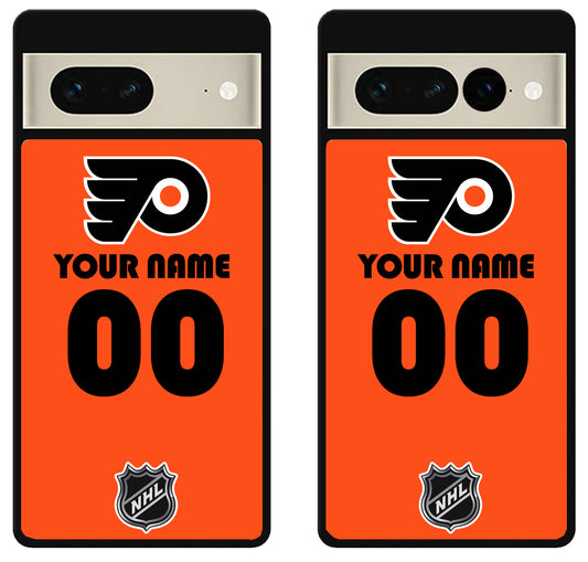 Custom Personalized Philadelphia Flyers NHL Google Pixel 7 | 7 Pro Case